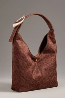 The Love Knot Slouchy Bag: Mini Buckle Printed Edition