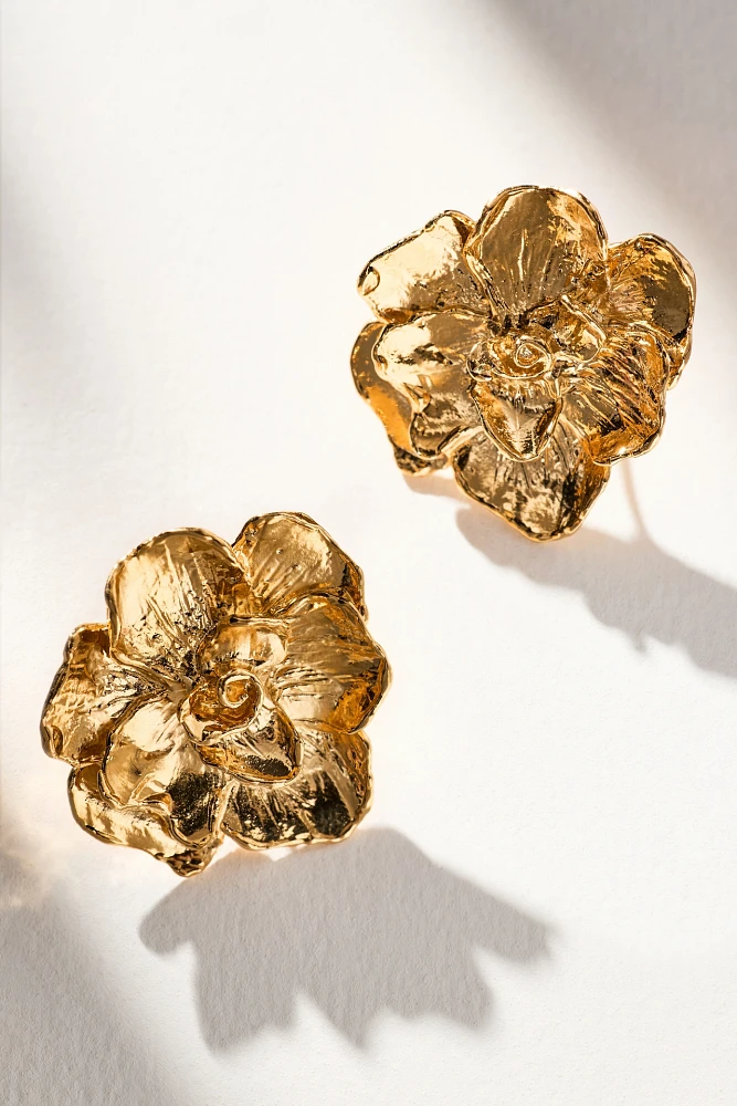 Flower Post Earrings