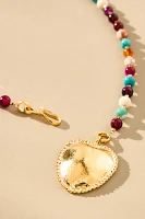 Elise Tsikis Colorful Pearl Charm Bracelet
