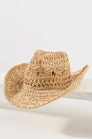 Wyeth Flat-Brim Straw Rancher