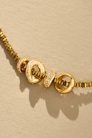 Round Charm Beaded Neckalce