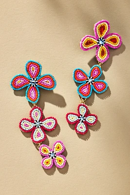 Mignonne Gavigan Palma Floral Drop Earrings