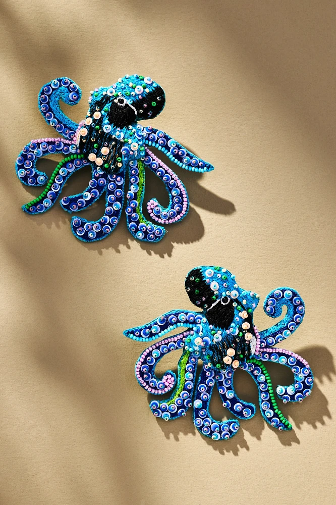 Mignonne Gavigan Luxe Pulpo Drop Earrings
