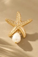 BaubleBar Mariam Starfish Shell Earrings