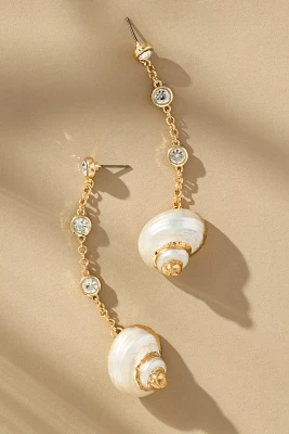 BaubleBar Marina Shell Drop Earrings