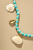 BaubleBar Beck Shell Beaded Necklace