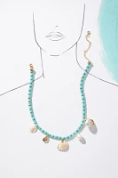 BaubleBar Beck Shell Beaded Necklace