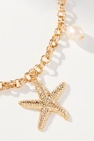 BaubleBar Mariam Shell Charm Necklace