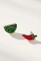 BaubleBar Hot Take Veggie Earring Set
