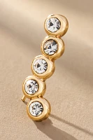 BaubleBar Vera Circle Crystal Earrings