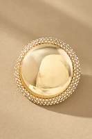 BaubleBar Pamela Pavé Button Statement Earrings