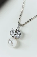 NADRI Natural Beauty Pearl Pendant Necklace