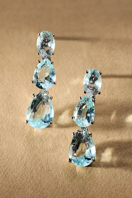 NADRI Natural Beauty Crystal Short Drop Earrings