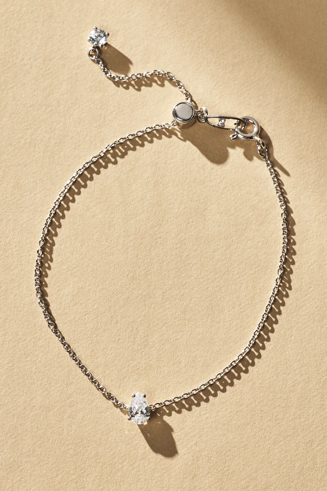 NADRI Modern Love Small Round Cut Solitaire Bracelet