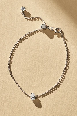 NADRI Modern Love Small Round Cut Solitaire Bracelet