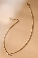 NADRI Modern Love Small Oval Crystal Necklace