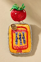 Mignonne Gavigan Mariela Beaded Tinned Fish Drop Earrings