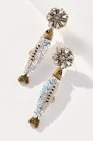 Mignonne Gavigan Maritza BeadedSequin Fish Earrings