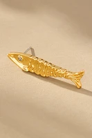 Frasier Sterling Offshore Fish Post Earrings