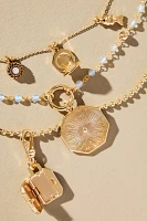 Shades of Sea Layered Necklaces: Delicate Charm Edition