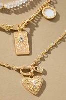 Shades of Sea Layered Necklaces: Delicate Charm Edition