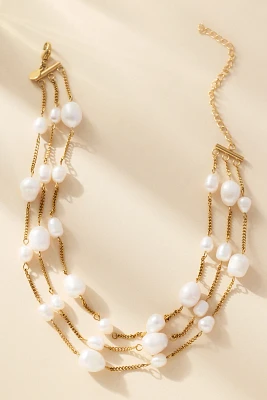 Petit Moments Eternal Layered Pearl Necklace