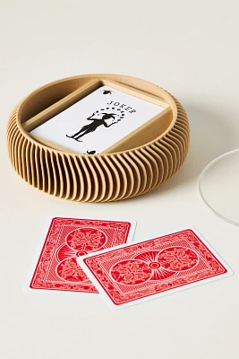 Luxe Dominoes La Redonda Round Card Game Set