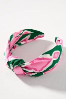 Everly Vibrant Print Knot Headband