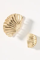 Shell Hair Claw Clips, Set of 2