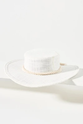 Brunna.Co Tatami Linen Jute Boater