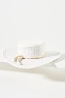 Brunna.Co Tatami Linen Jute Boater