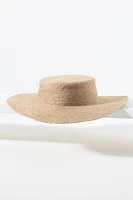 Brunna.Co Loli Jute Boater Hat