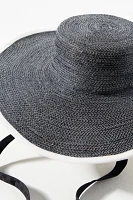 Brunna.Co Lolo Wide-Trim Jute Boater