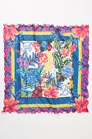 Agua Bendita Lexi Printed Mesh Bandana Scarf