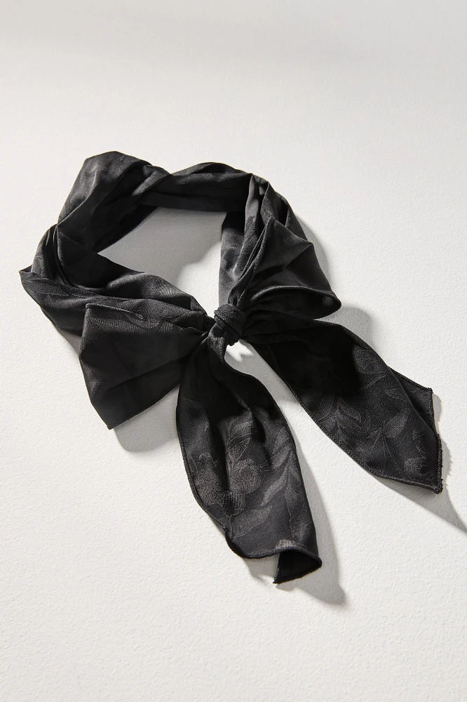 Floral Tie-Back Headband
