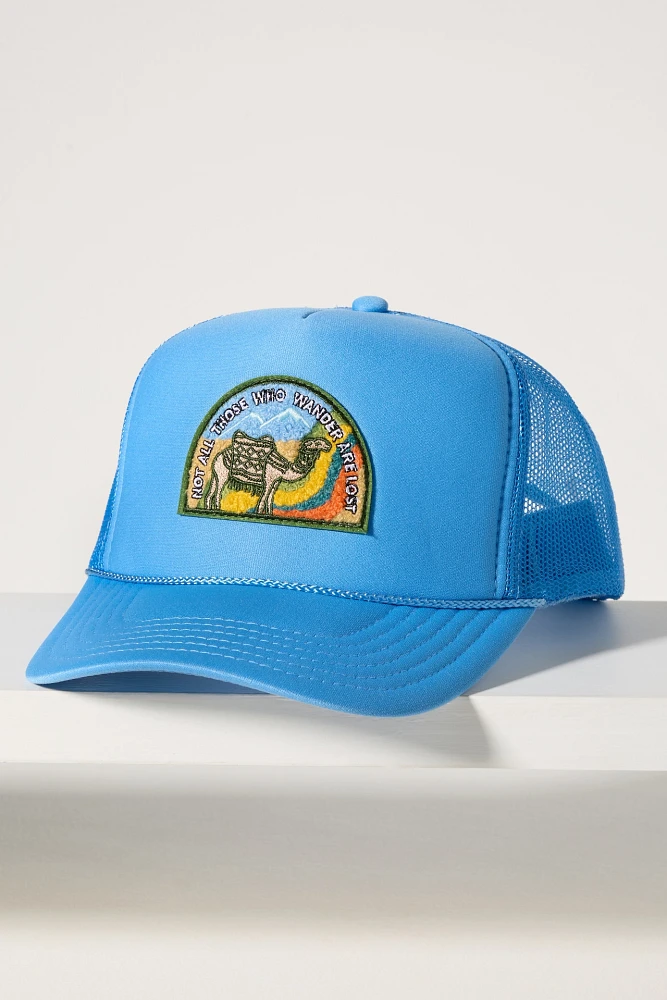 Freya Not All Those Who Wander Trucker Hat