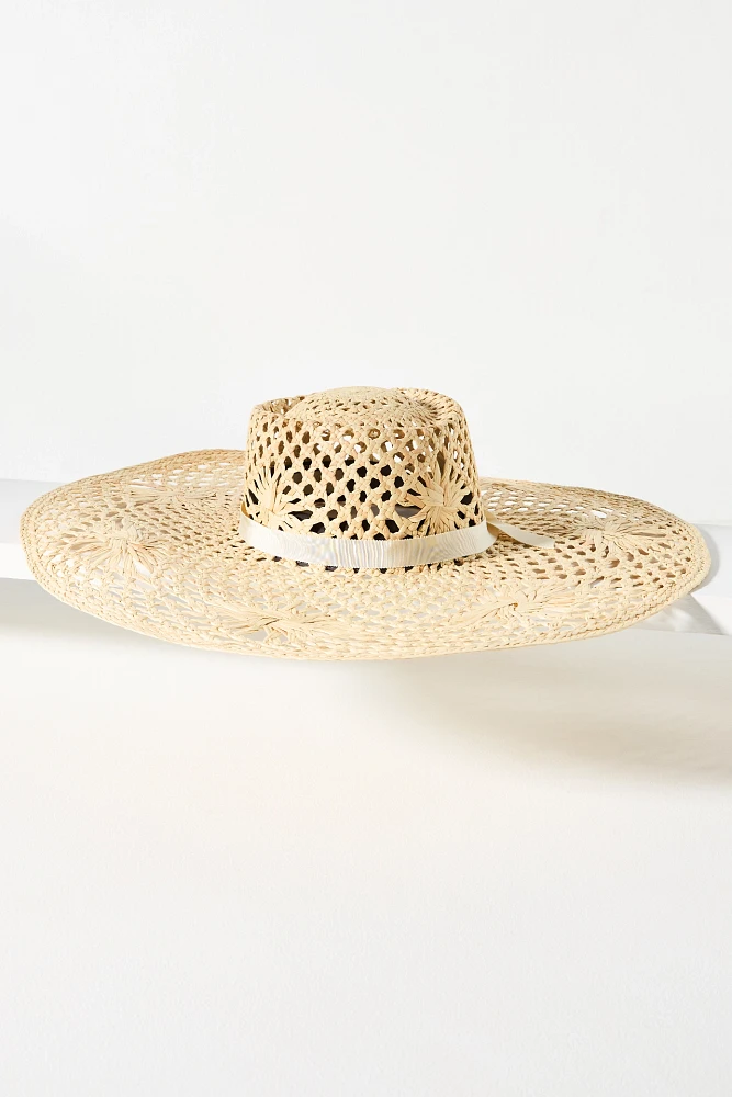 Freya Meringue Straw Boater