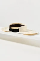Freya Redwood Wide Straw Visor