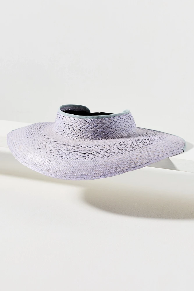 Freya Redwood Wide Straw Visor