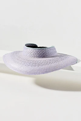 Freya Redwood Wide Straw Visor