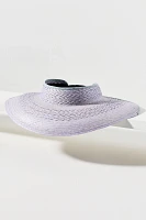 Freya Redwood Wide Straw Visor