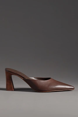 Jeffrey Campbell Unamused Pointed-Toe Heeled Mules
