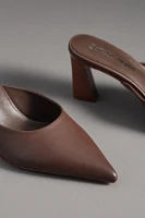 Jeffrey Campbell Unamused Pointed-Toe Heeled Mules