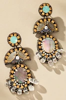 Suzanna Dai Prague Beaded Drop Earrings