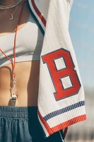 Ellsworth & Ivey Oversized Sporty Cardigan Sweater
