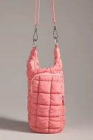Quilted Water Bottle Sling Bag