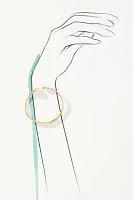 Ettika Crystal Swirled Shell Cuff Bracelet