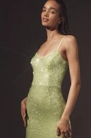 Dress the Population Giovanna Sleeveless Sequin Mermaid Maxi