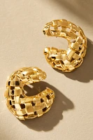 Christina Caruso Woven Post Earrings