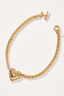Christina Caruso Woven Heart Necklace